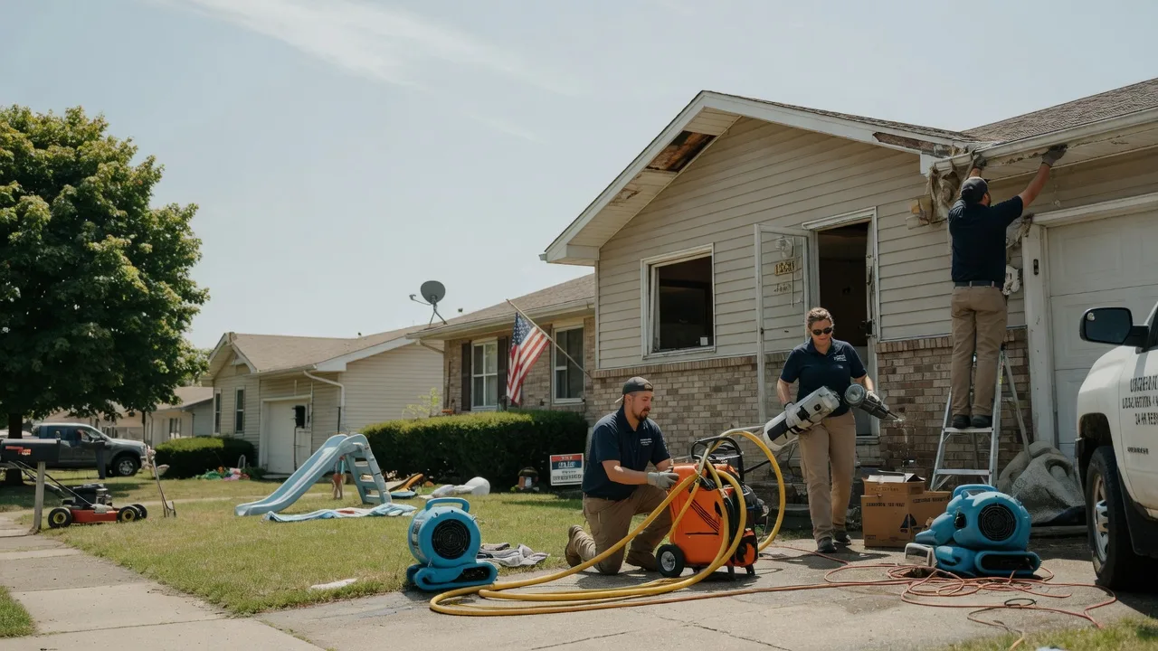 Water Damage Restoration in South China, ME near me
